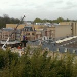 Attraction Ratatouille - The Ride - L Aventure Totalement Toquee de Remy construction Ride Walt Disney Studios Disneyland Paris 2014 Disney Pixar