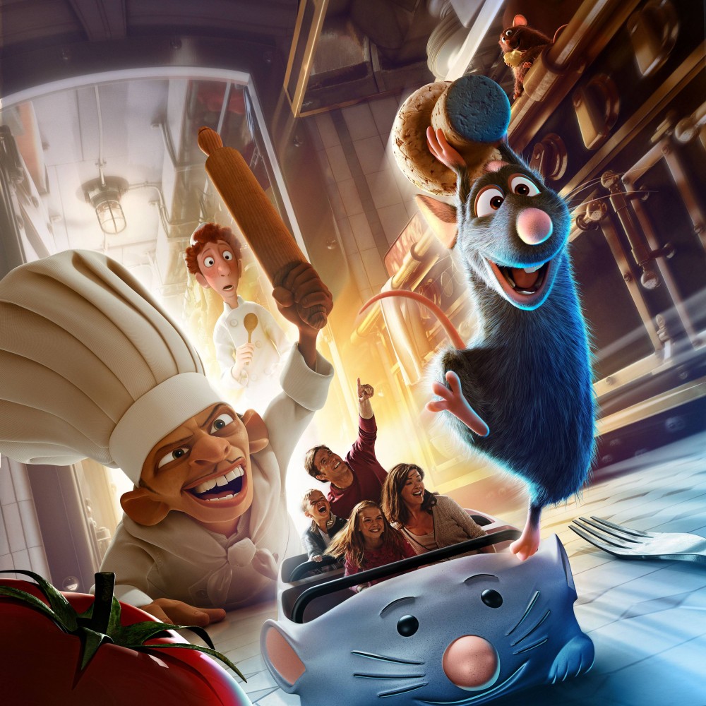 New attraction Ratatouille The Ride L'Aventure Totalement Toquée de