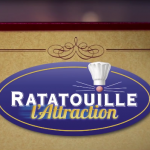 Disneyland Paris Ratatouille l'attraction walt disney studios logo