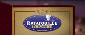 Disneyland Paris Ratatouille l'attraction walt disney studios logo