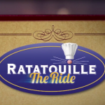 Disneyland Paris Ratatouille the ride walt disney studios logo