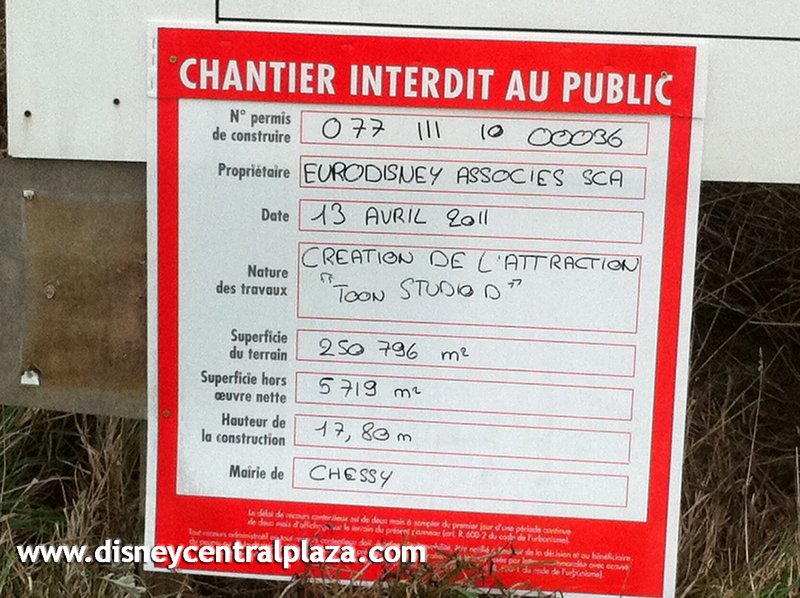 Ratatouille Kitchen Calamity attraction Disneyland Paris Walt Disney Studios construction