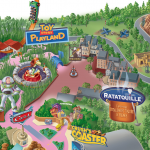 plan map Attraction Ratatouille The Adventure L'aventure totalement toquée de remy Disneyland Paris Walt Disney Studios 2014