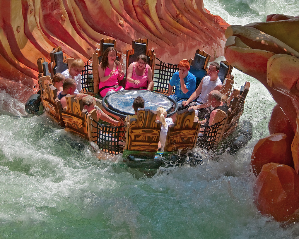 Universal orlando islands of adventure popeye water raft ride