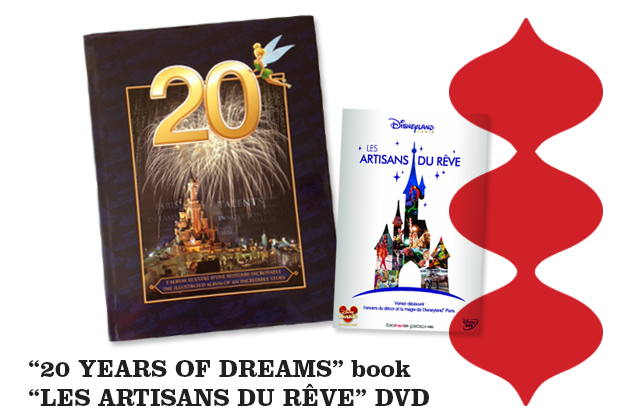 20-ans-de-rêves-disneyland-paris-20-years-of-dreams-book-20-les-artisans-du-rêve-DVD-