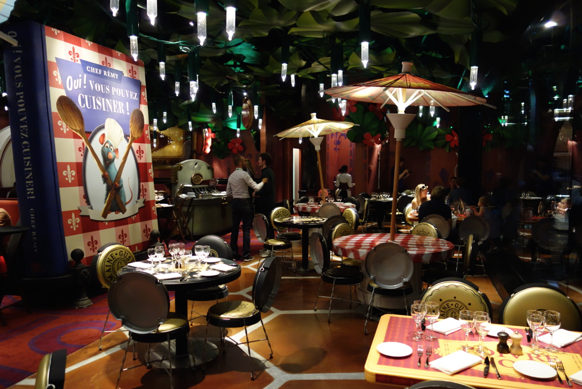 Ratatouille bistrot chez remy restaurant disneyland paris walt disney